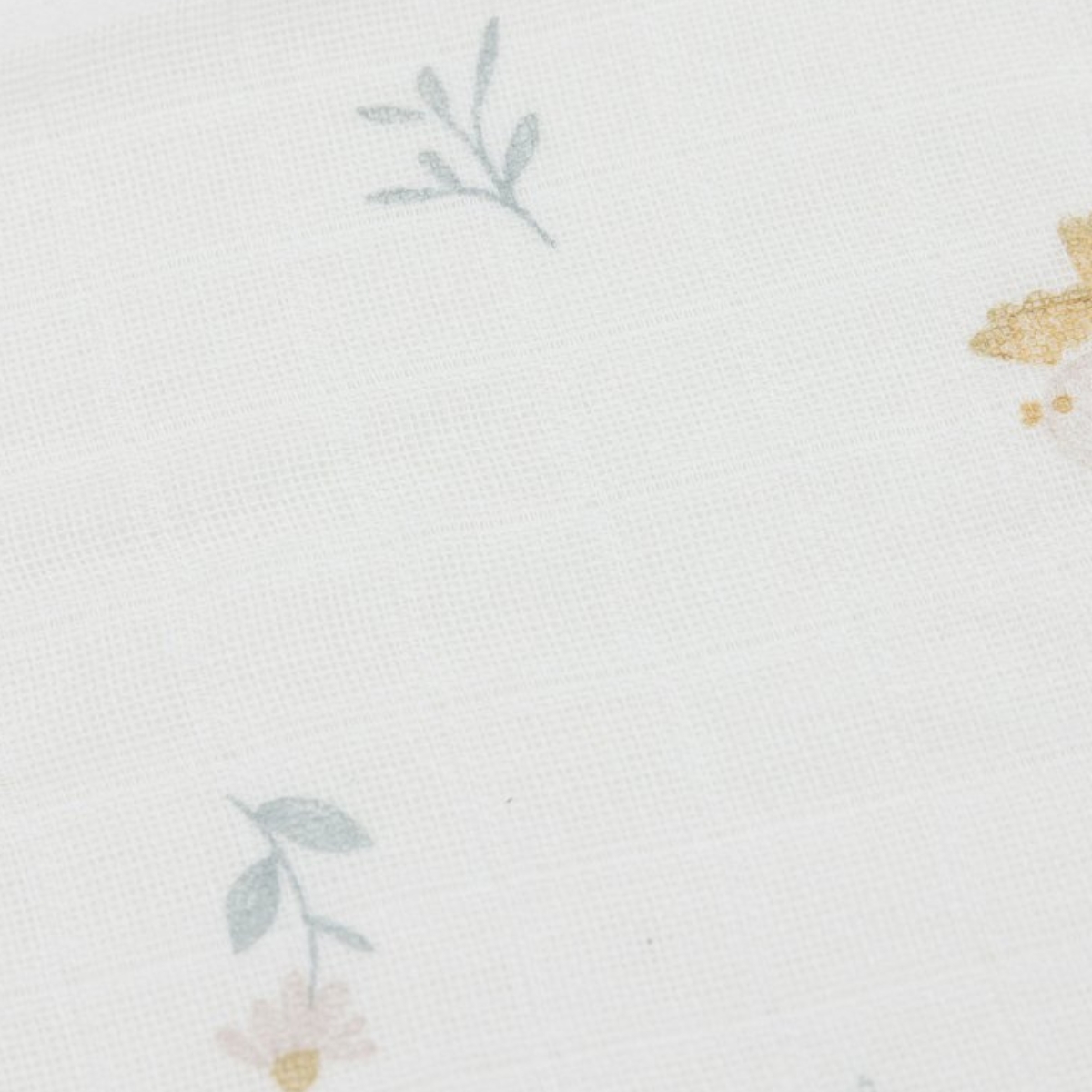 Lot de 3 mini langes en gaze de coton Lovely Birds (31 x 31 cm) (Jollein) - Image 6