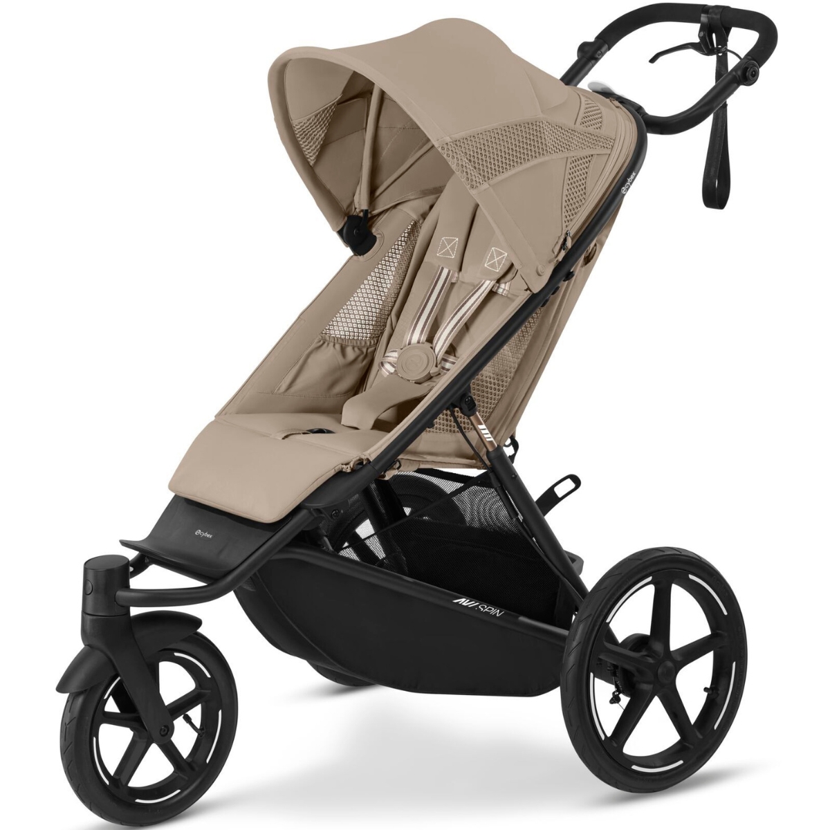 Cybex - Poussette tout-terrain AVI SPIN Almond Beige