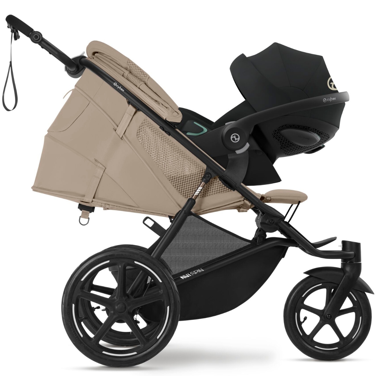 Poussette tout-terrain AVI SPIN Almond Beige (Cybex) - Image 8