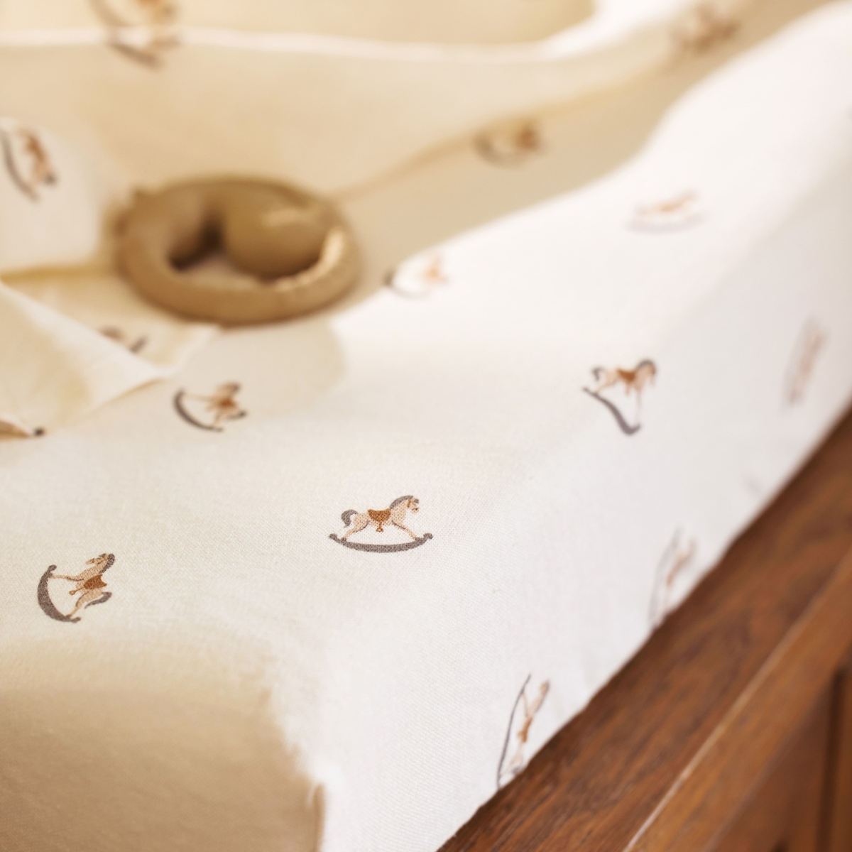Housse de matelas à langer en jersey Nostalgic Ride (50 x 70 cm) (Jollein) - Image 5
