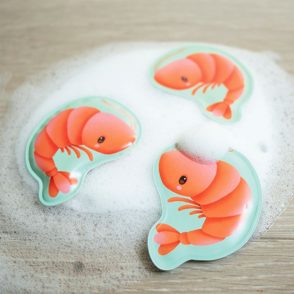Jouet de bain attrape crevettes à ventouse (Janod) - Image 4