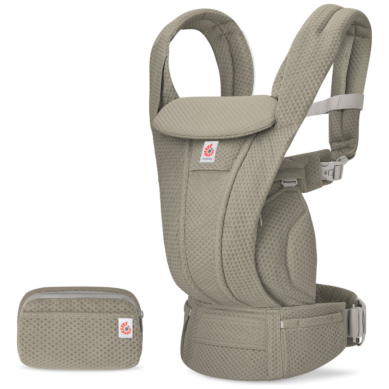 Ergobaby - Porte-bébé Omni Deluxe Mesh Soft Olive