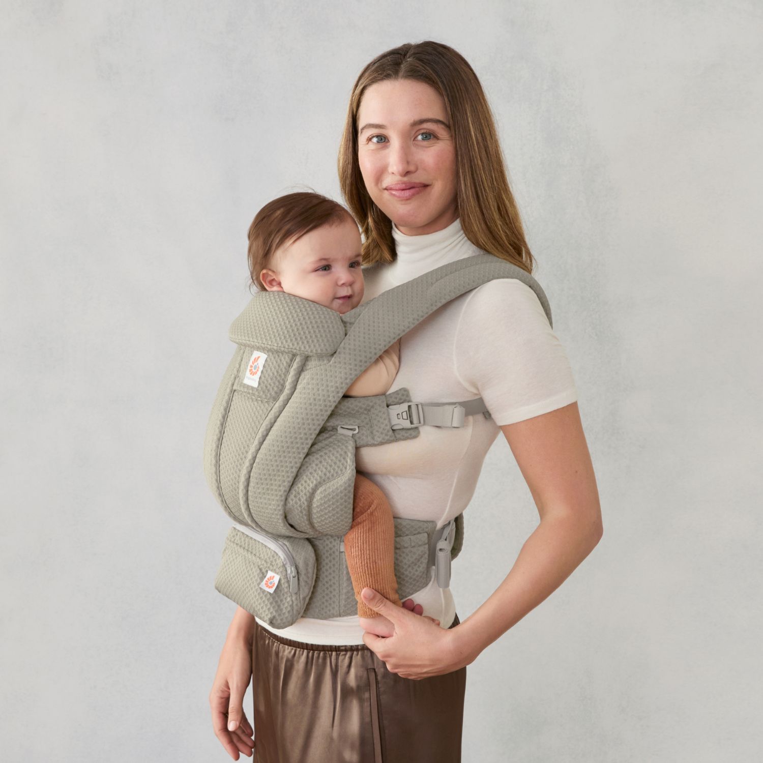Porte-bébé Omni Deluxe Mesh Soft Olive (Ergobaby) - Image 2