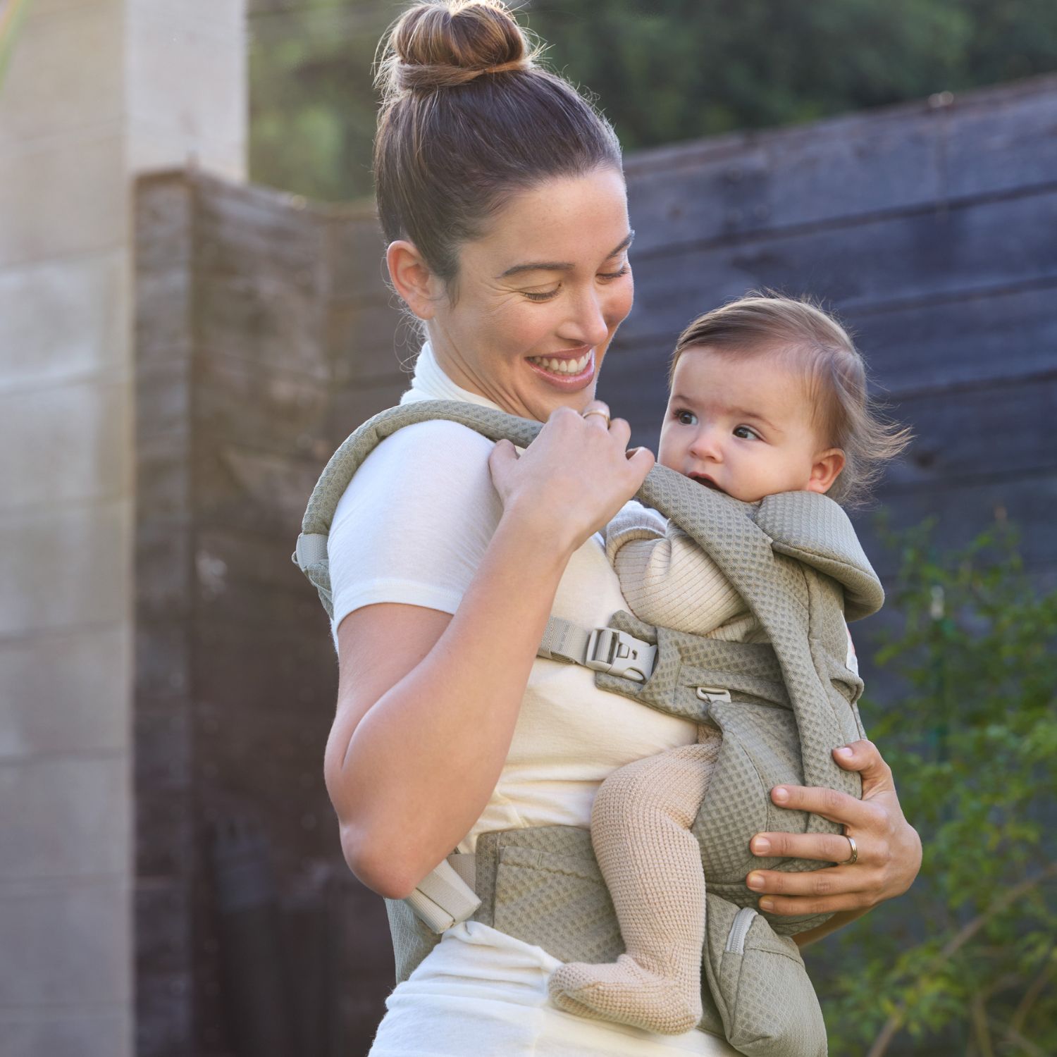 Porte-bébé Omni Deluxe Mesh Soft Olive (Ergobaby) - Image 4