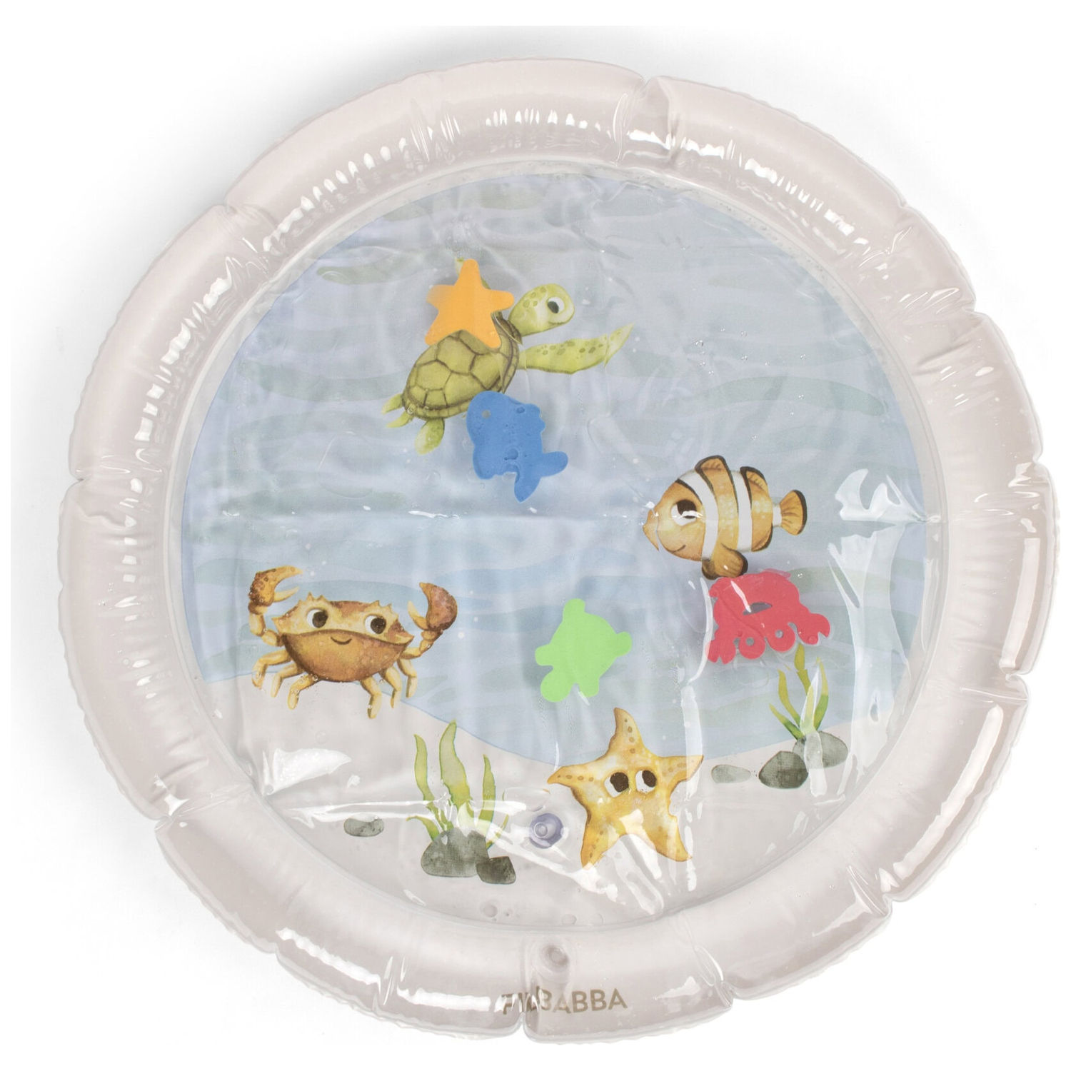 Filibabba - Tapis d'eau pour temps sur le ventre Amis de la mer