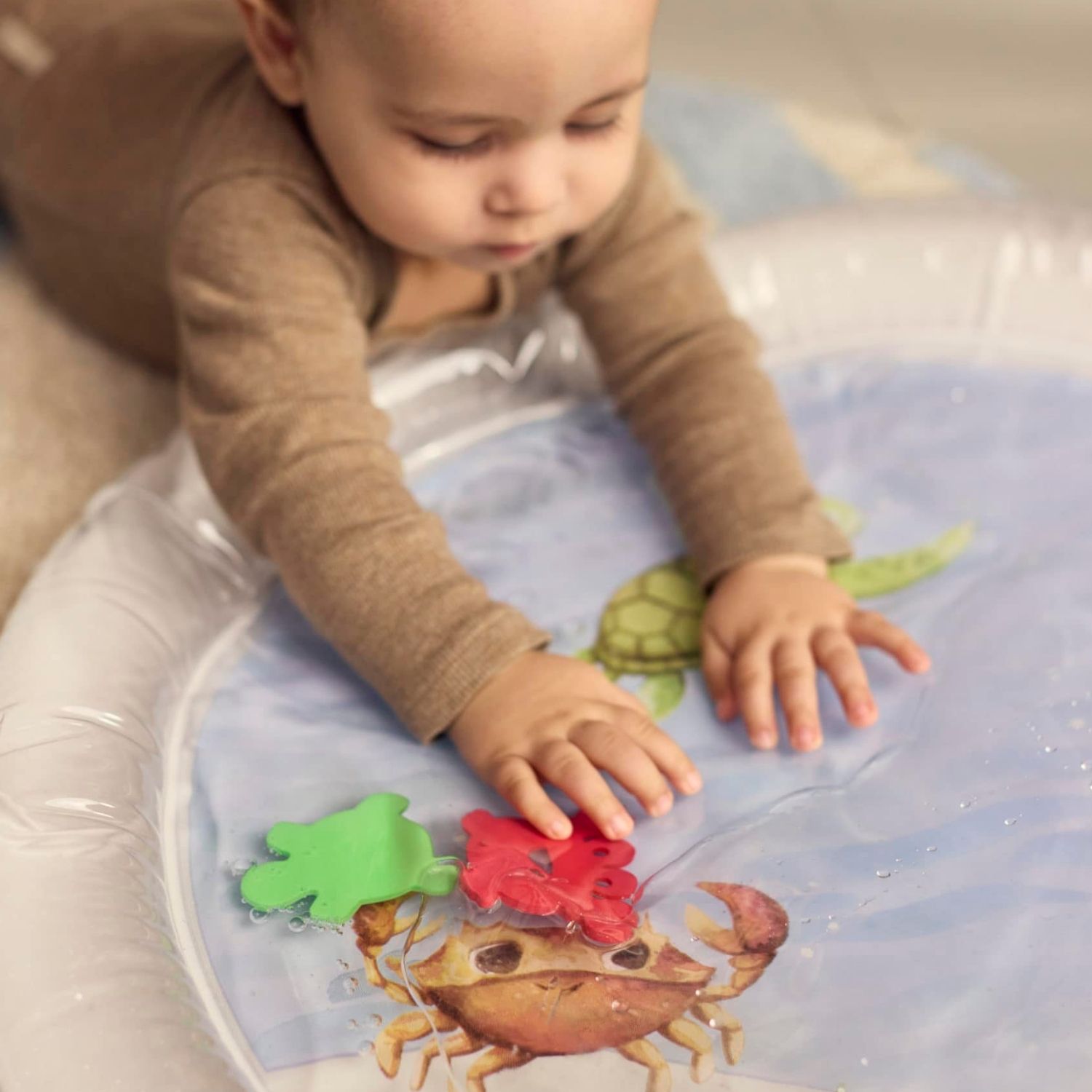 Tapis d'eau pour temps sur le ventre Amis de la mer (Filibabba) - Image 2