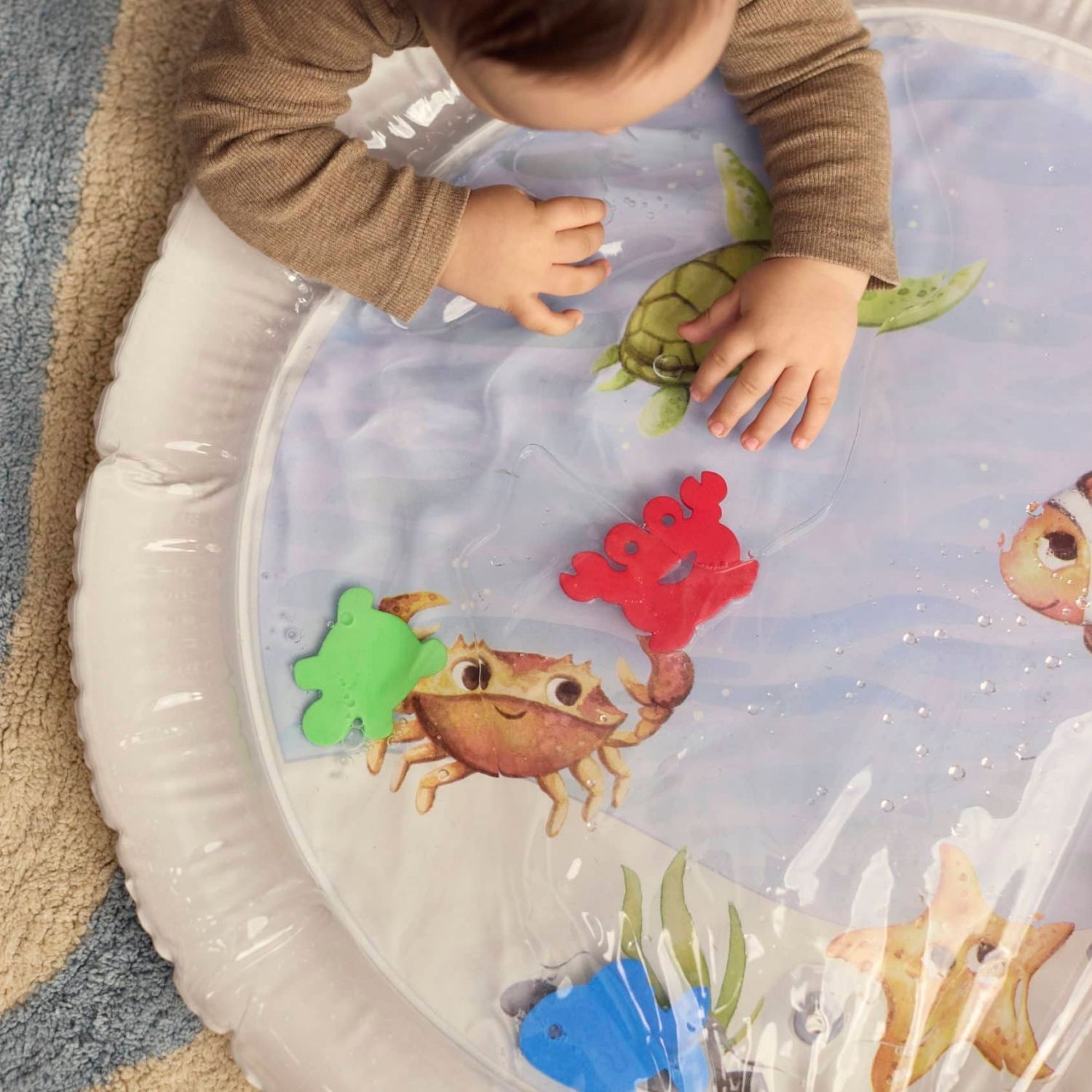 Tapis d'eau pour temps sur le ventre Amis de la mer (Filibabba) - Image 3
