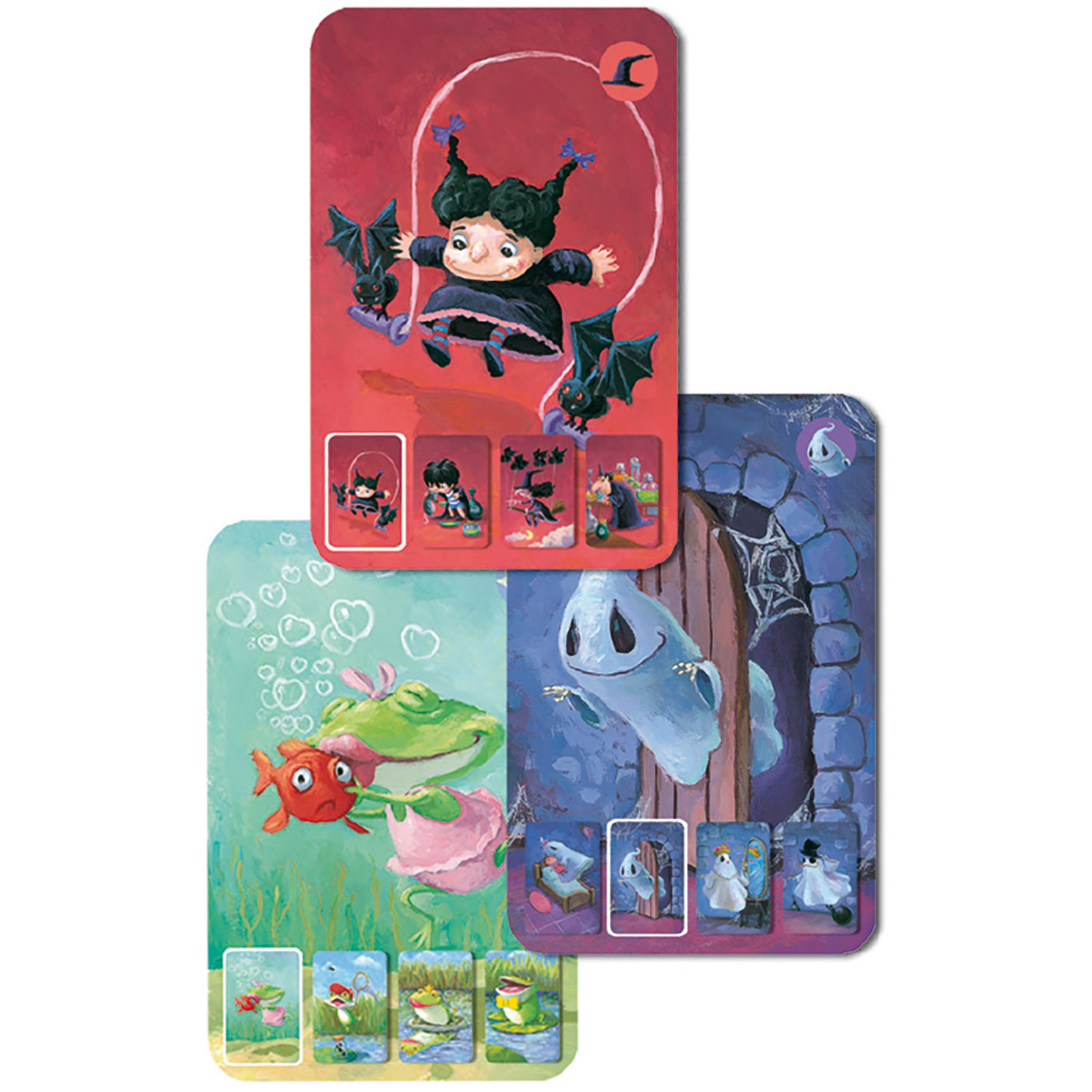 Jeu de 7 familles Mini family (28 cartes)
