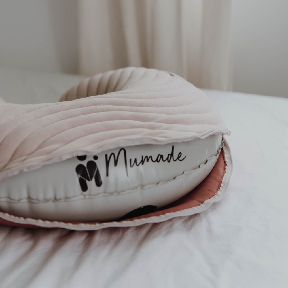 Coussin d'allaitement gonflable Liberty terracotta (Mumade) - Image 8