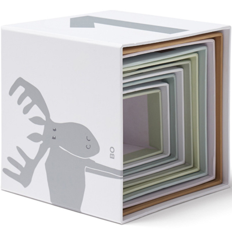 Cubes empilables Edvin (10 pièces) (Kid's Concept) - Image 9