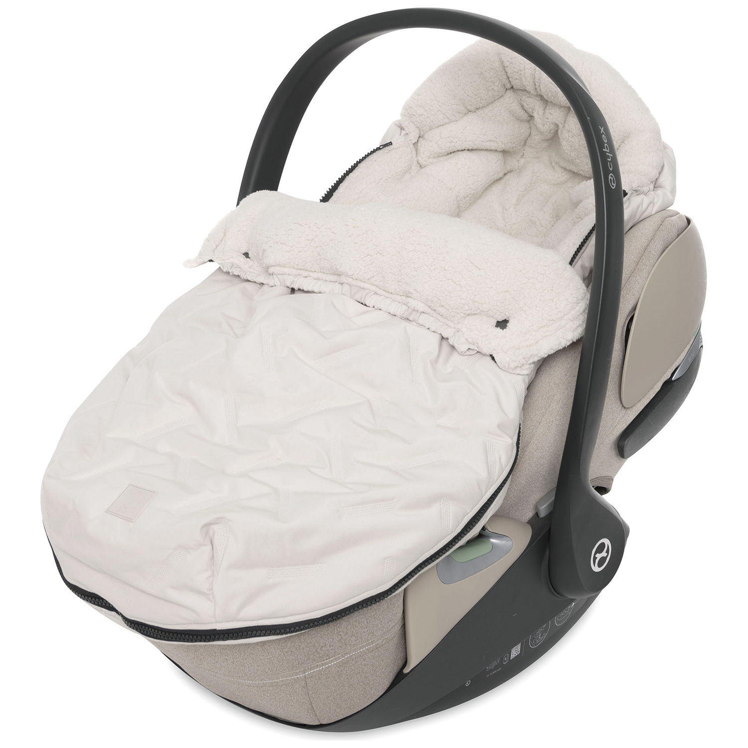 Nid d'ange passe sangle Embossed Sand (groupe 0+)