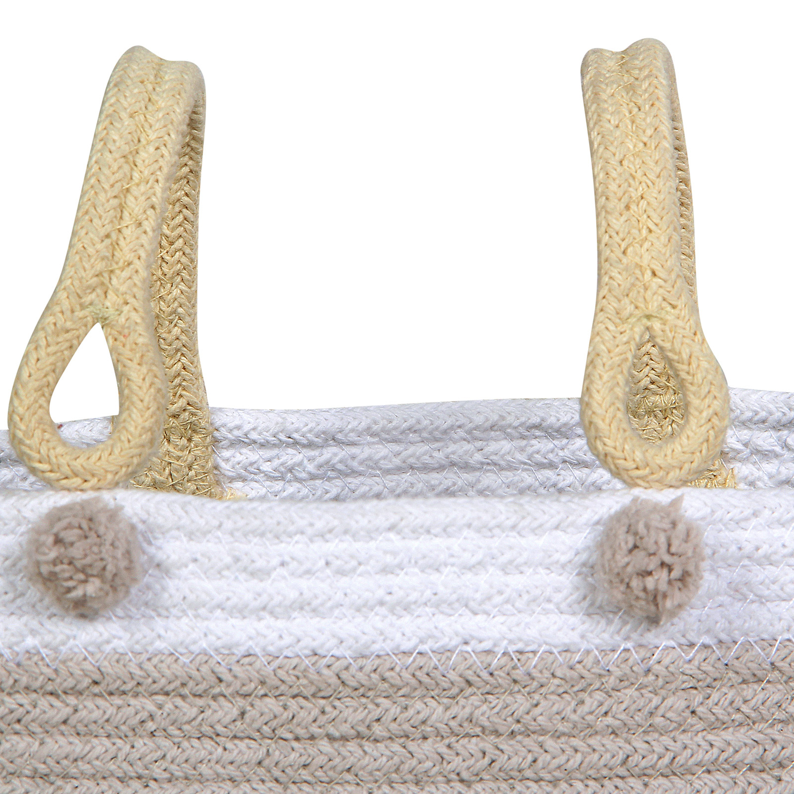 Panier de rangement Maria beige (10 x 25 x 12 cm) (Lorena Canals) - Image 6