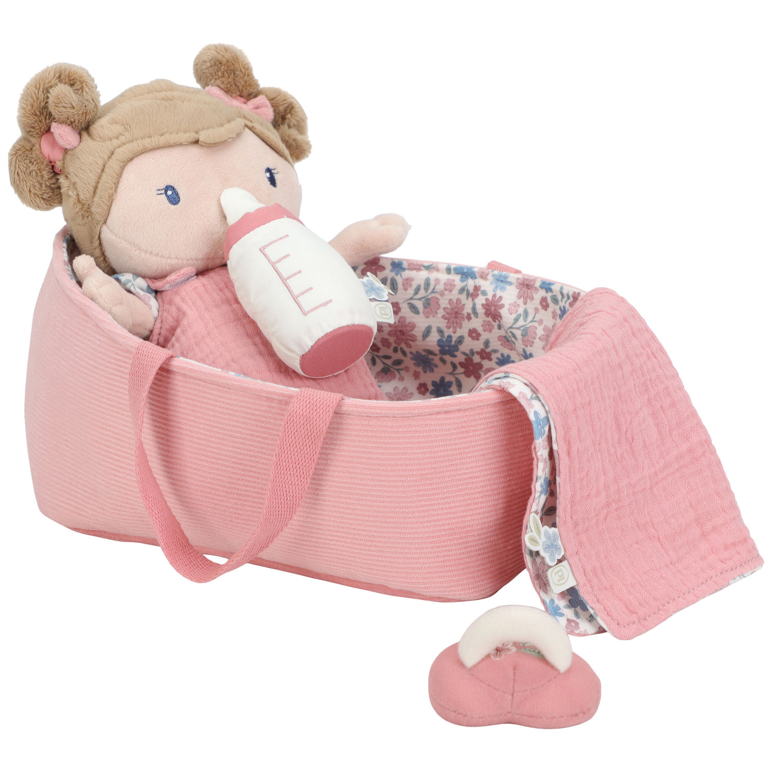 Set couffin et poupon bébé Rosa