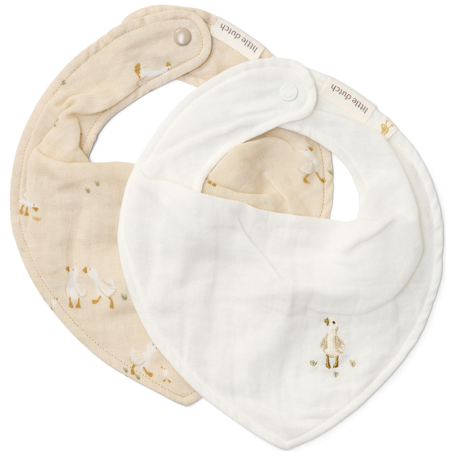 Little Dutch - Set de 2 bavoirs bandana Little Goose