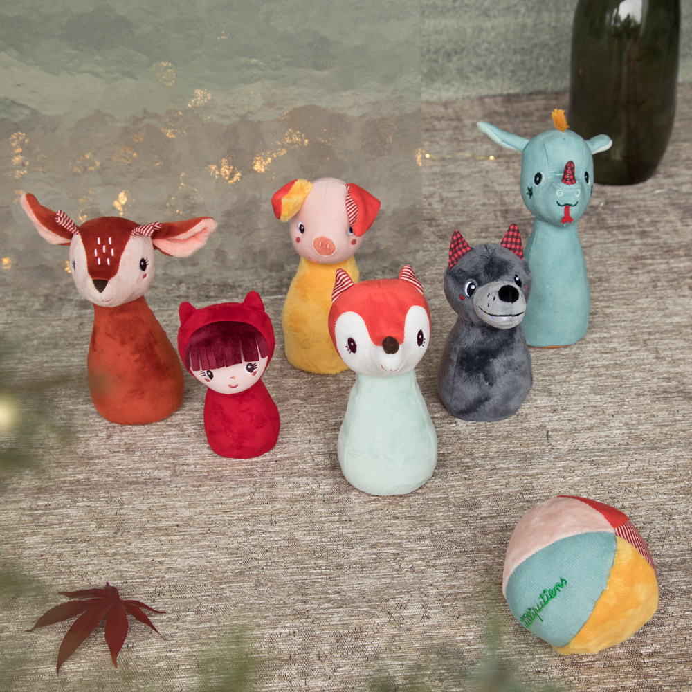 Jeu de quilles Forêt (7 pièces) (Lilliputiens) - Image 2
