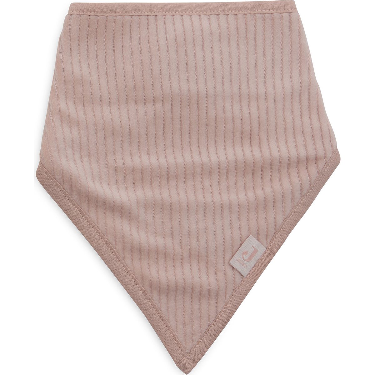 Lot de 2 bavoirs bandana Velvet Rib Wild Rose-Ivory (Jollein) - Image 4