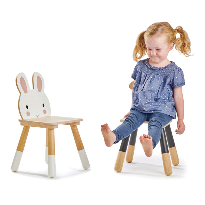 Chaise enfant lapin en bois (Tender Leaf) - Image 2