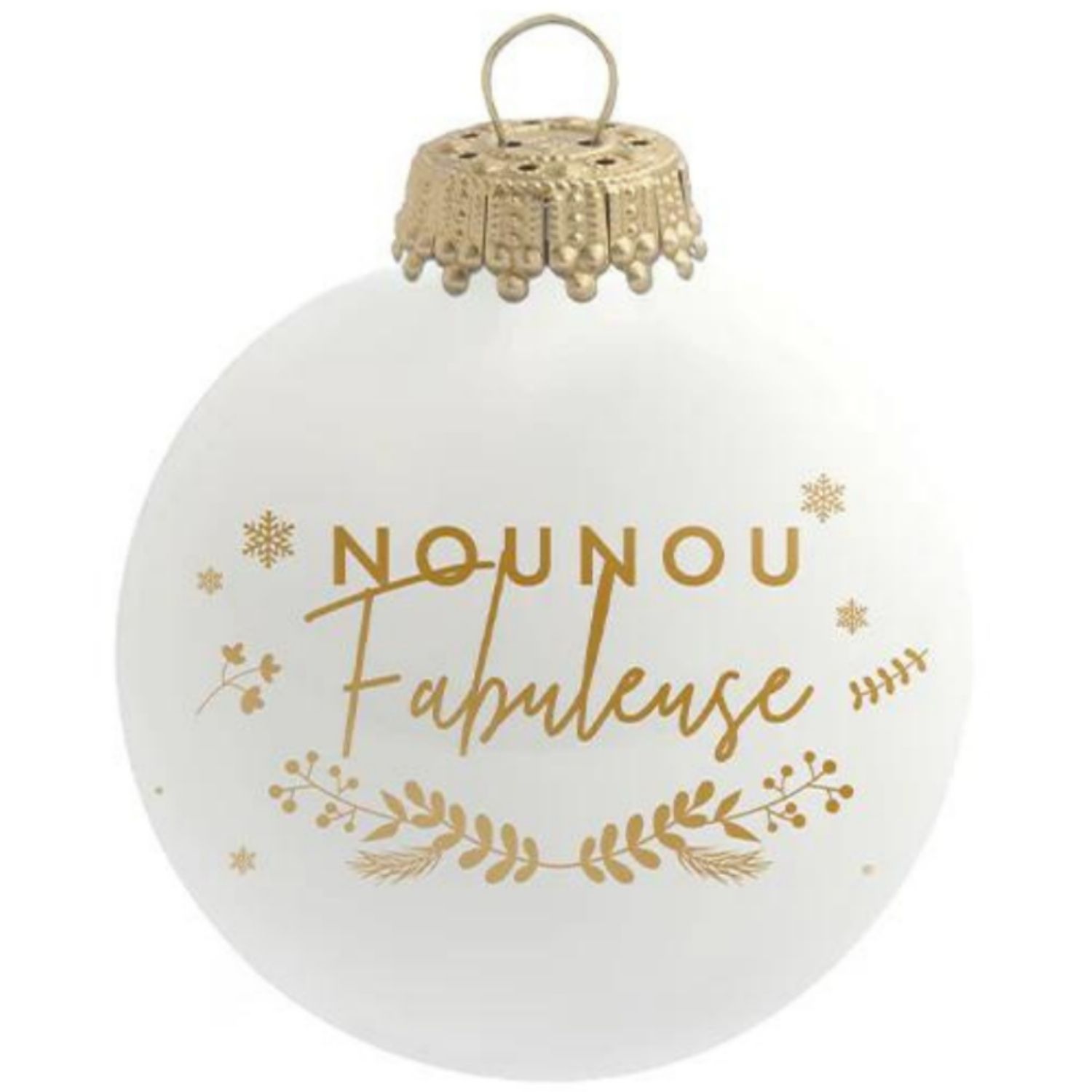 Baubels - Boule de Noël Nounou Fabuleuse