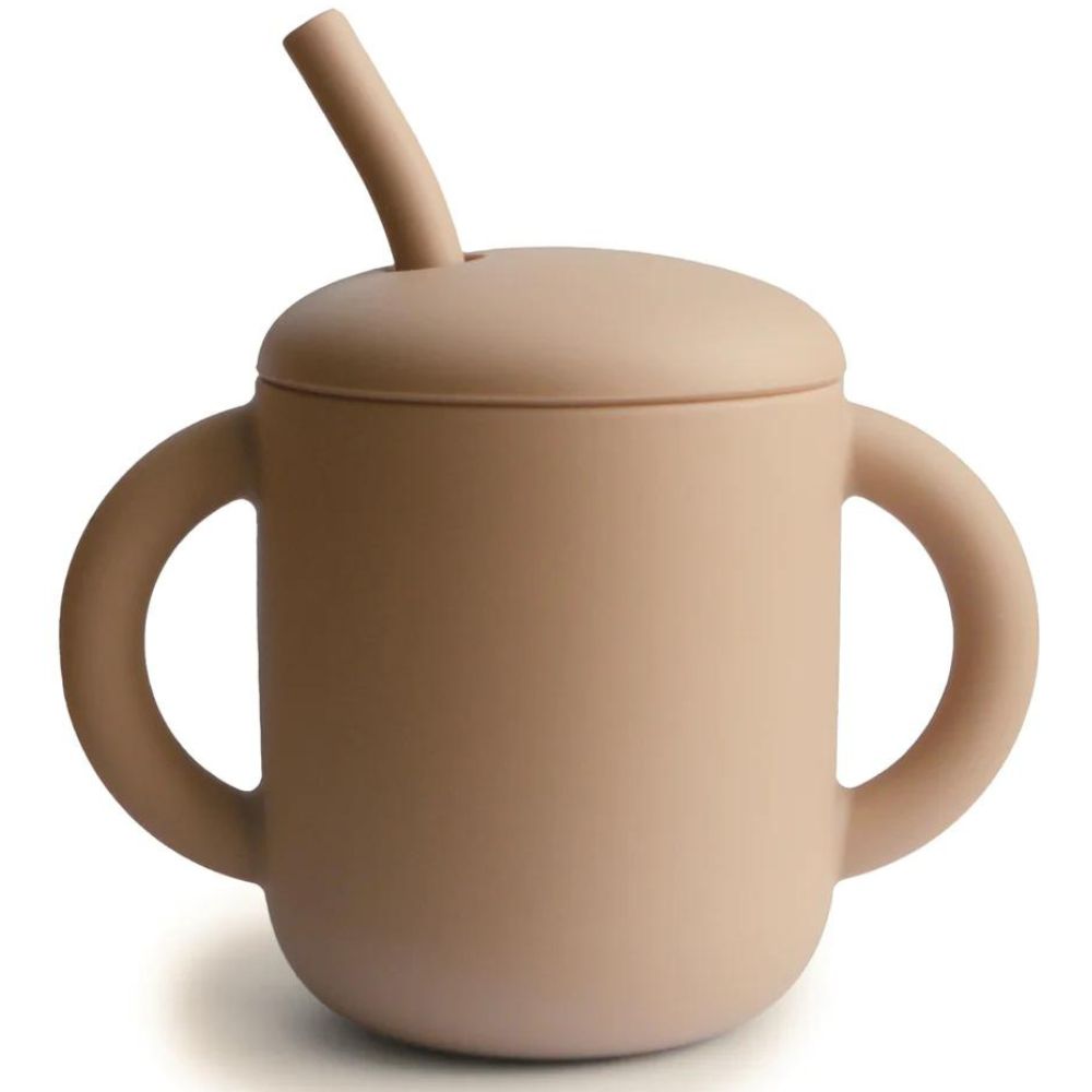 Mushie - Tasse à paille Natural