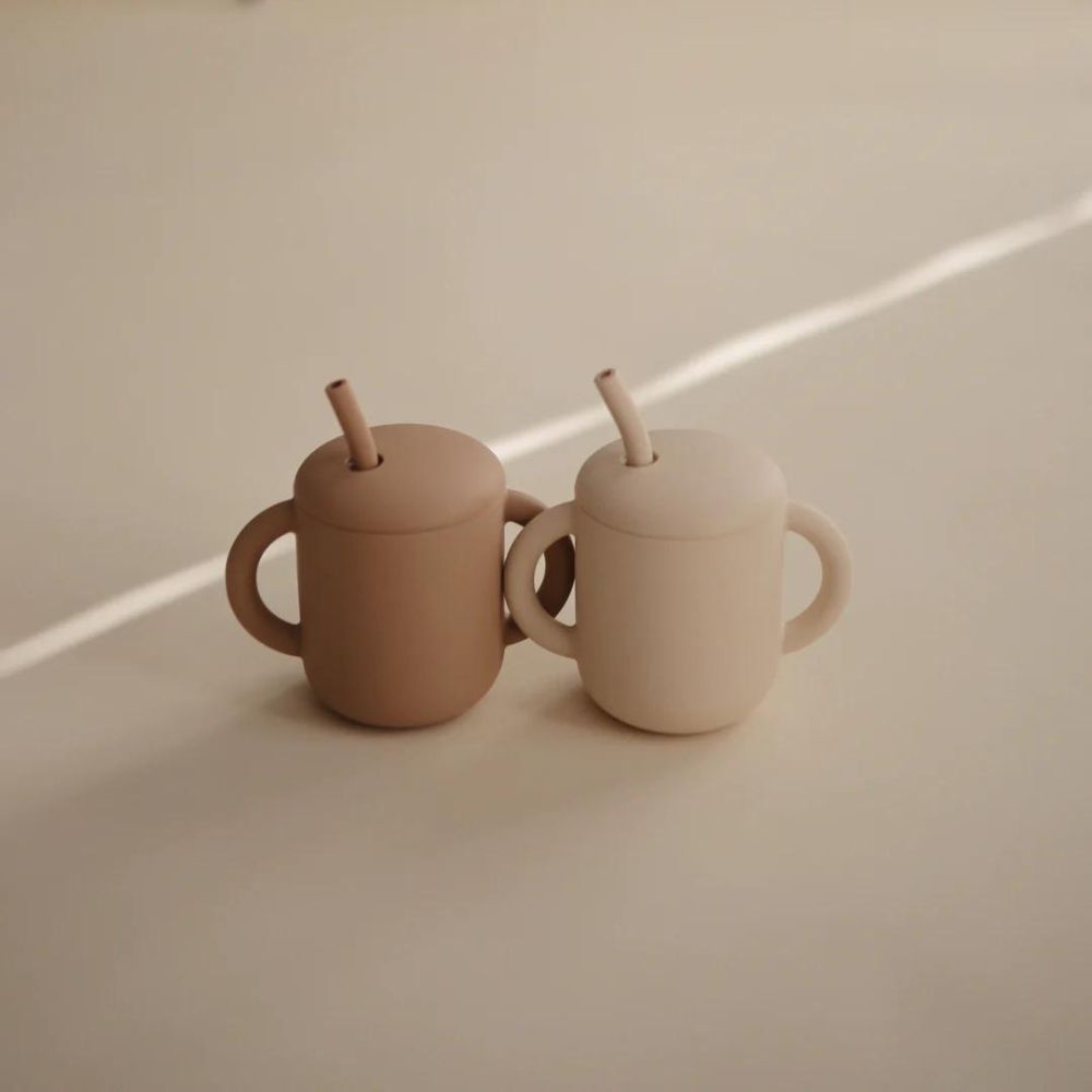 Tasse à paille Natural (Mushie) - Image 1