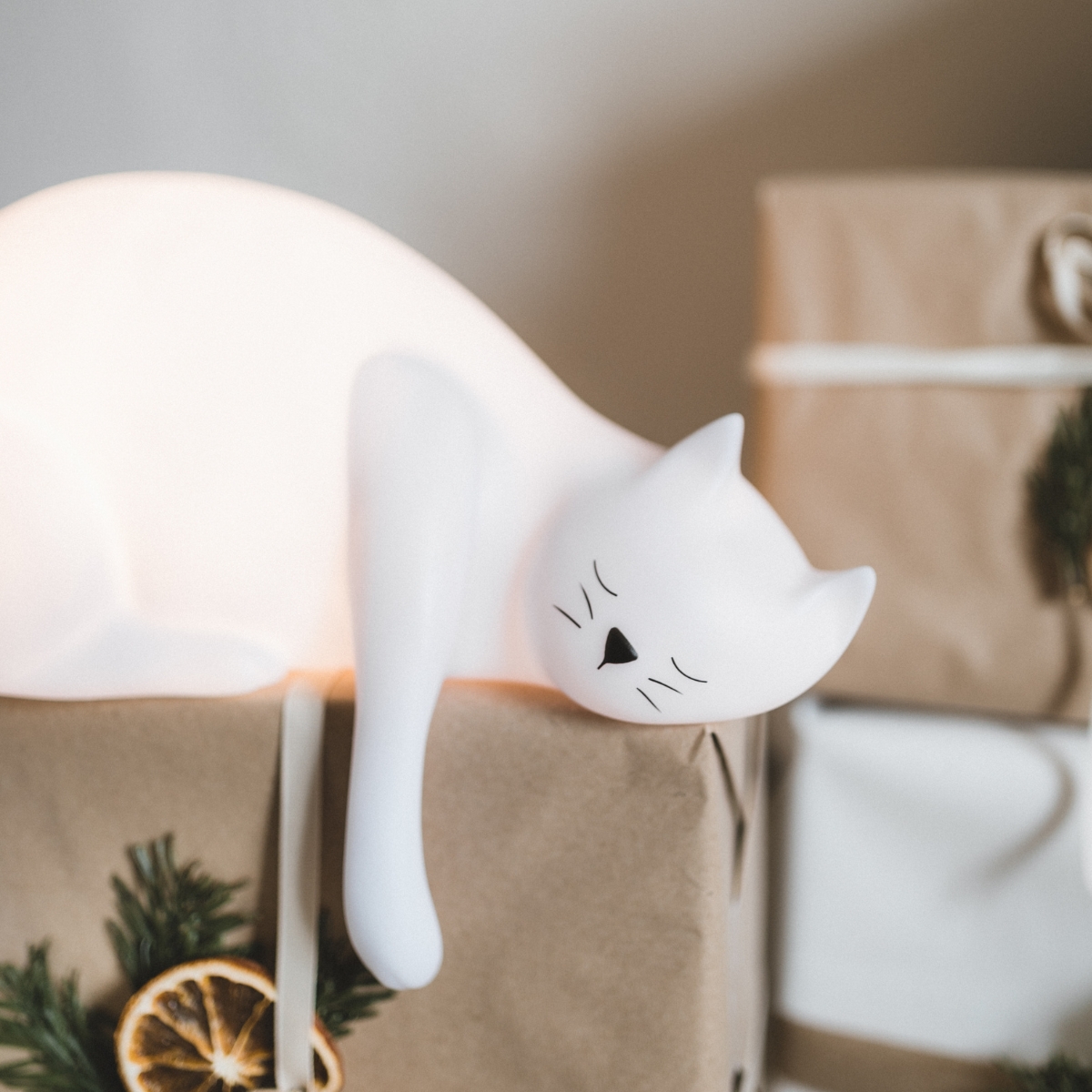 Lampe veilleuse Georges Le Chat (Rose in April) - Image 2