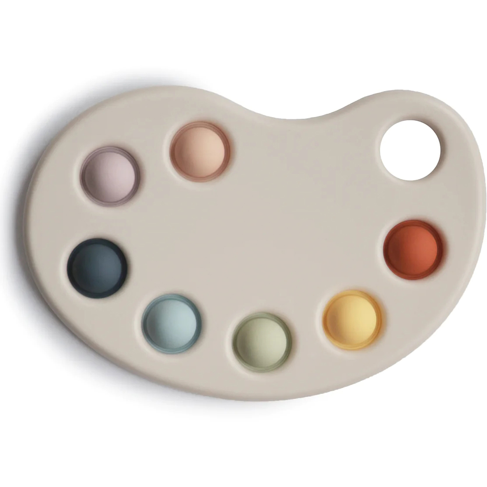Mushie - Pop it palette de peinture à pression Multi