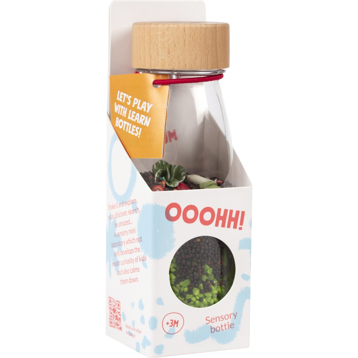Bouteille sensorielle Learn bottle Veggies (Petit Boum) - Image 6