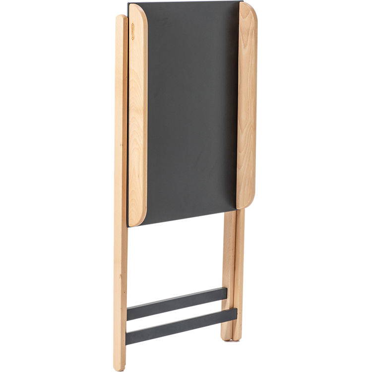 Table à langer pliante Jade bois massif hybride anthracite (Combelle) - Image 8
