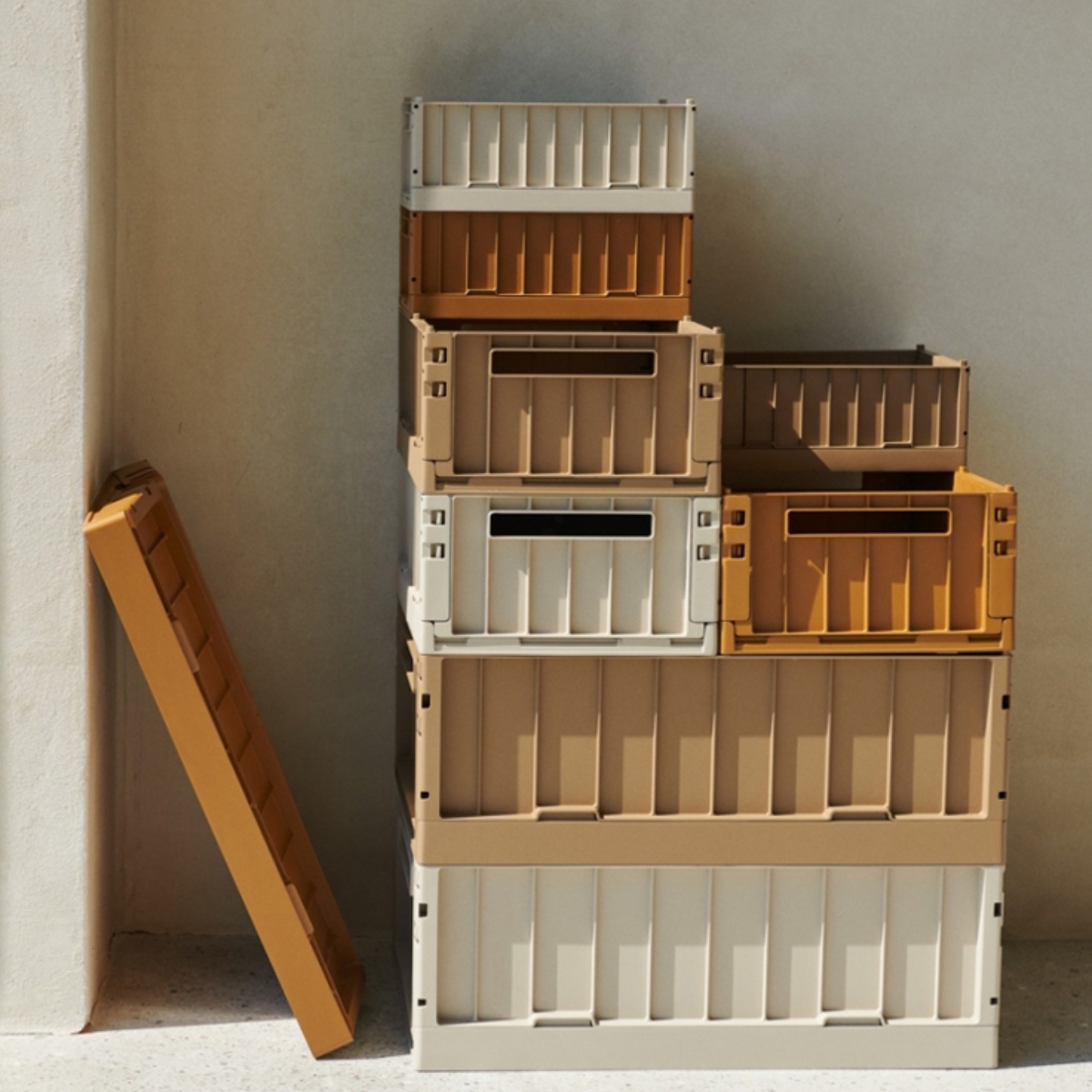 Lot de 2 caisses de rangement Weston S Sandy (Liewood) - Image 3
