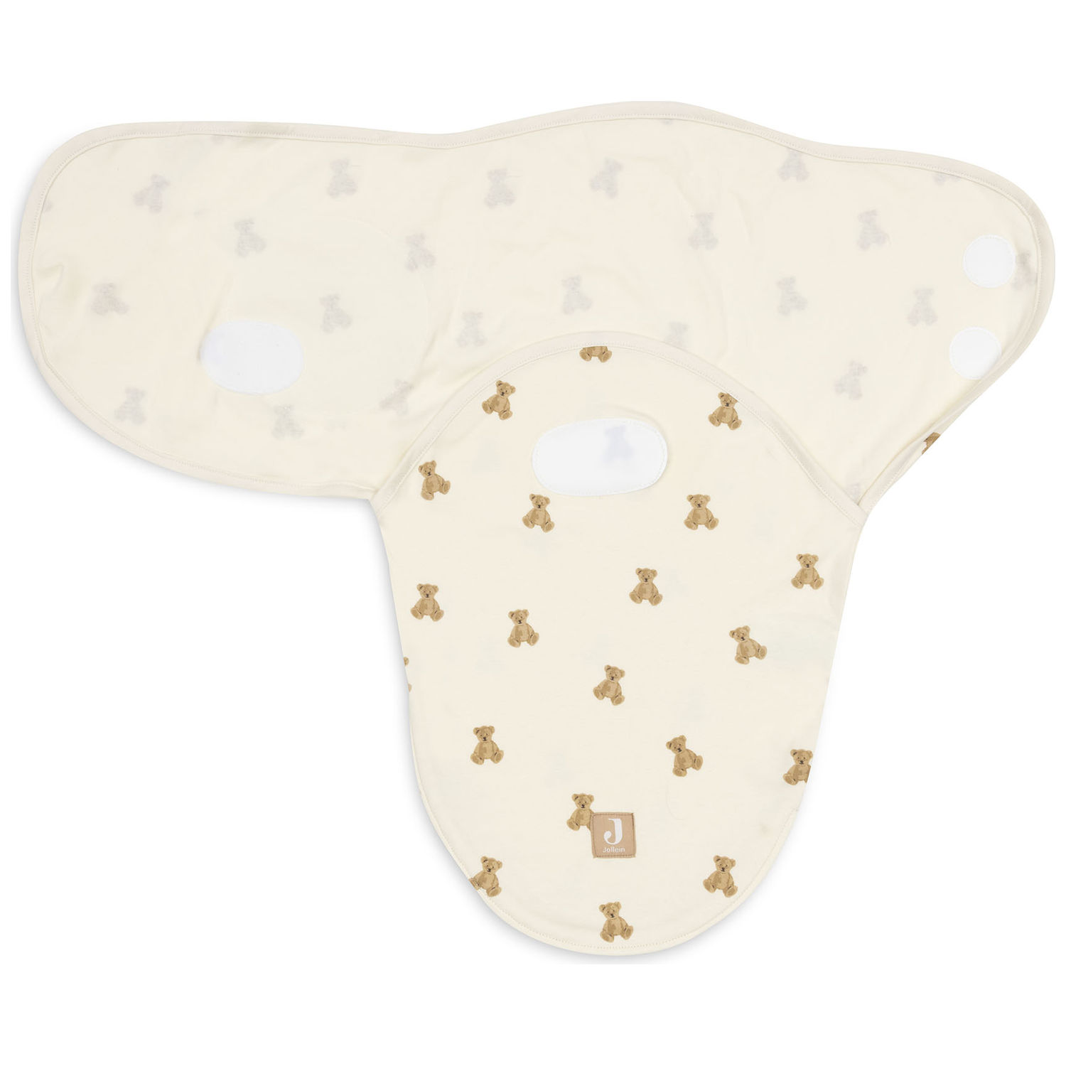 Couverture d'emmaillotage Mini Teddy Bear (0-3 mois) (Jollein) - Image 5