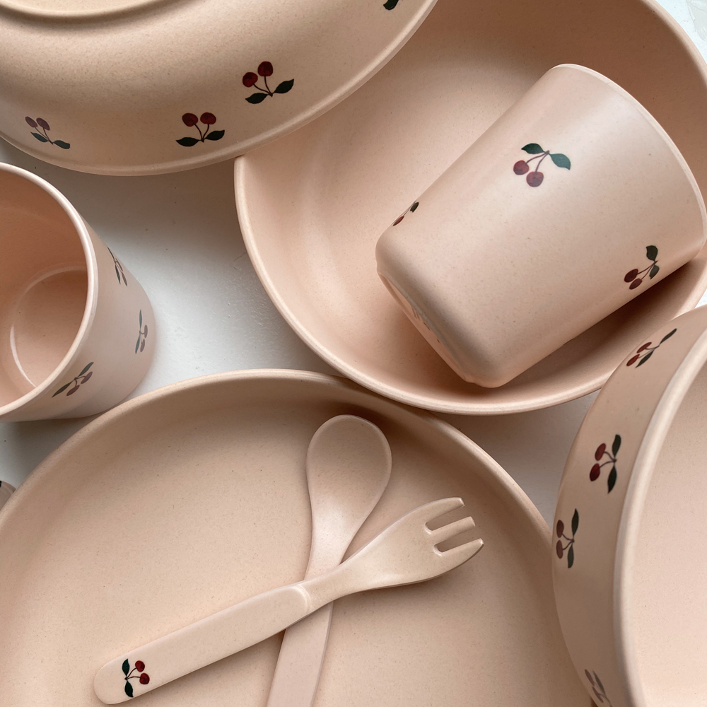 Coffret repas Cherry (4 pièces) (Konges Slojd) - Image 3