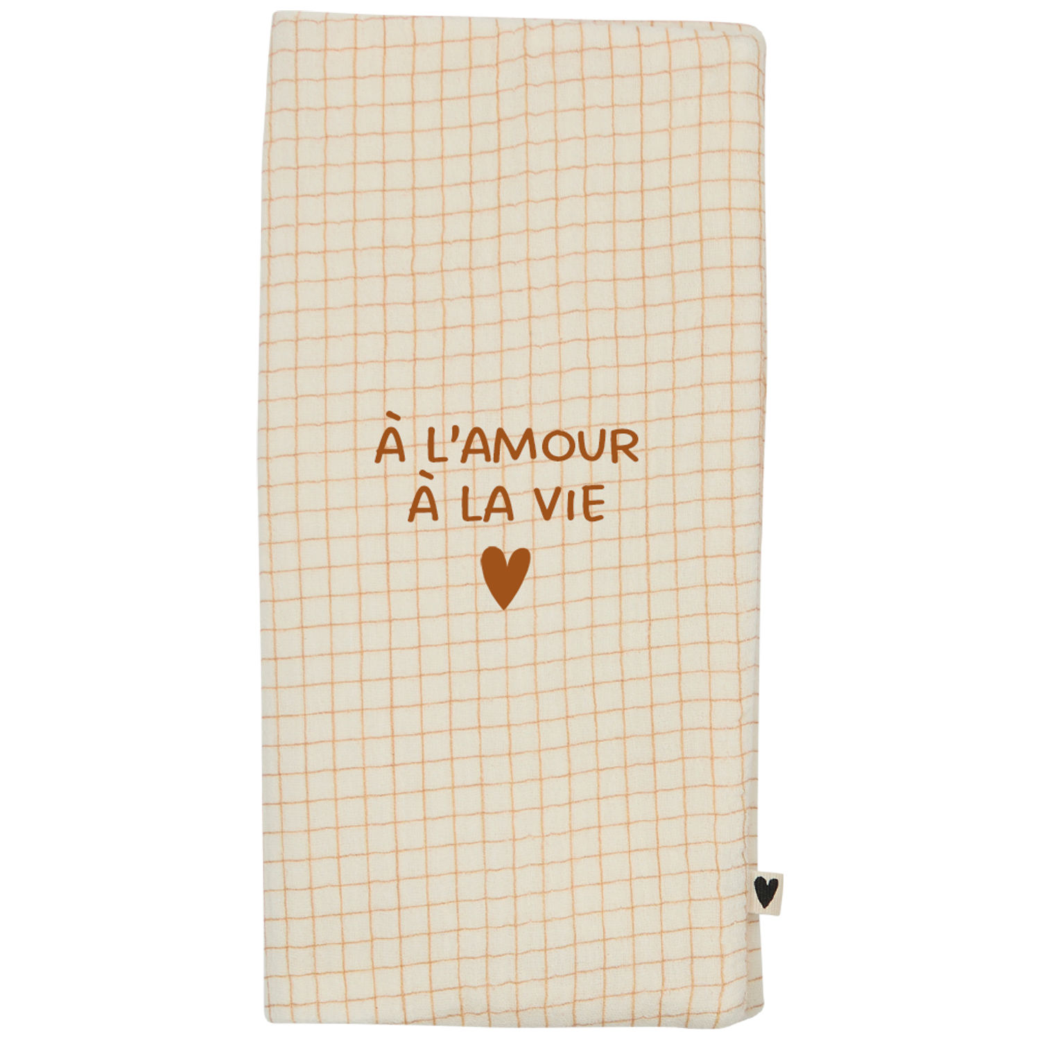 Protège livret de famille Gaze Petits Carreaux (personnalisable) (Atelier Wagram) - Image 3