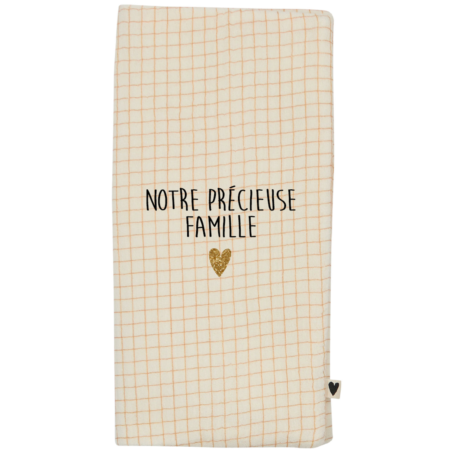 Protège livret de famille Gaze Petits Carreaux (personnalisable) (Atelier Wagram) - Image 4