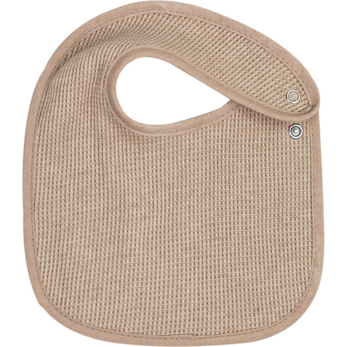 Lot de 6 bavoirs de naissance Nid d'abeille Beige-Choco (Trois Kilos Sept) - Image 4