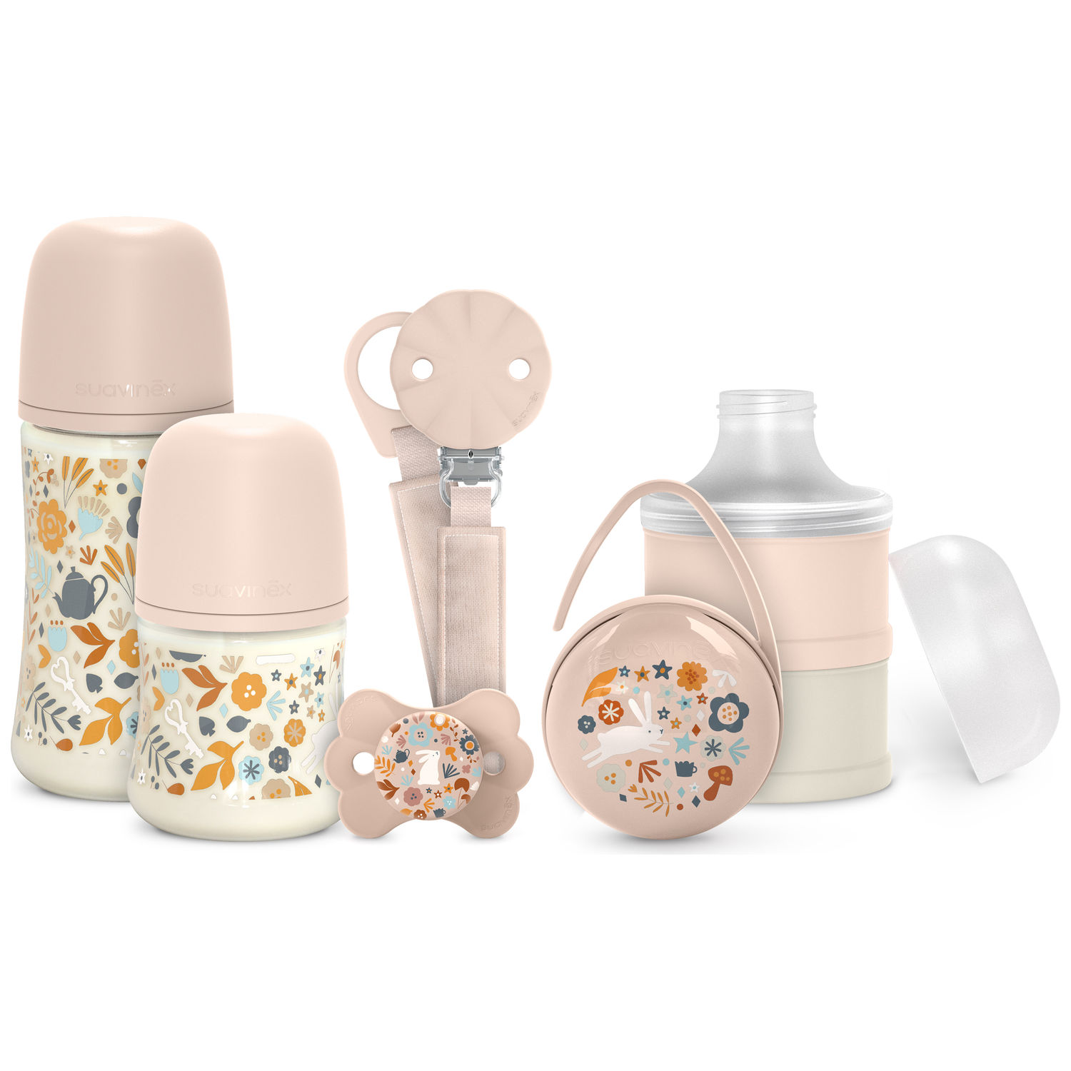 Suavinex - Coffret de naissance Welcome Baby Wonderland Rose