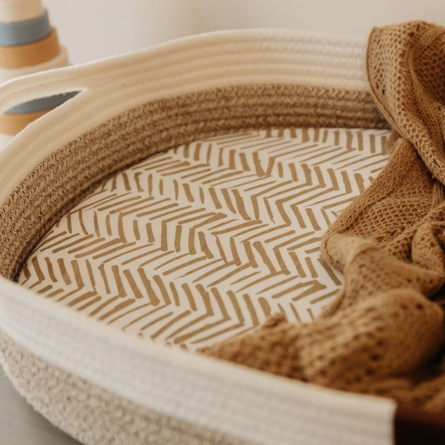 Lot de 3 housses de matelas à langer Boho (40 x 80 cm) (Yunioo) - Image 3