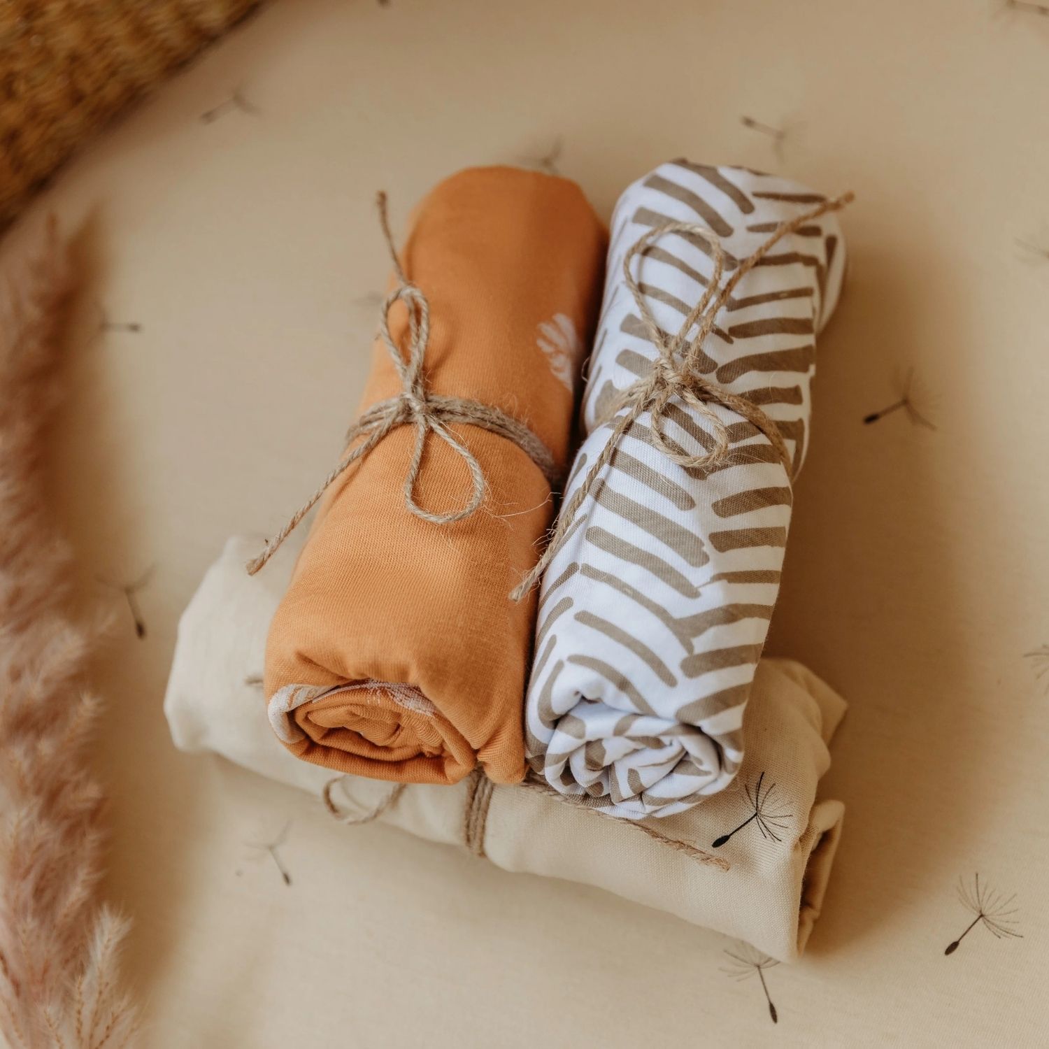 Lot de 3 housses de matelas à langer Boho (40 x 80 cm) (Yunioo) - Image 5