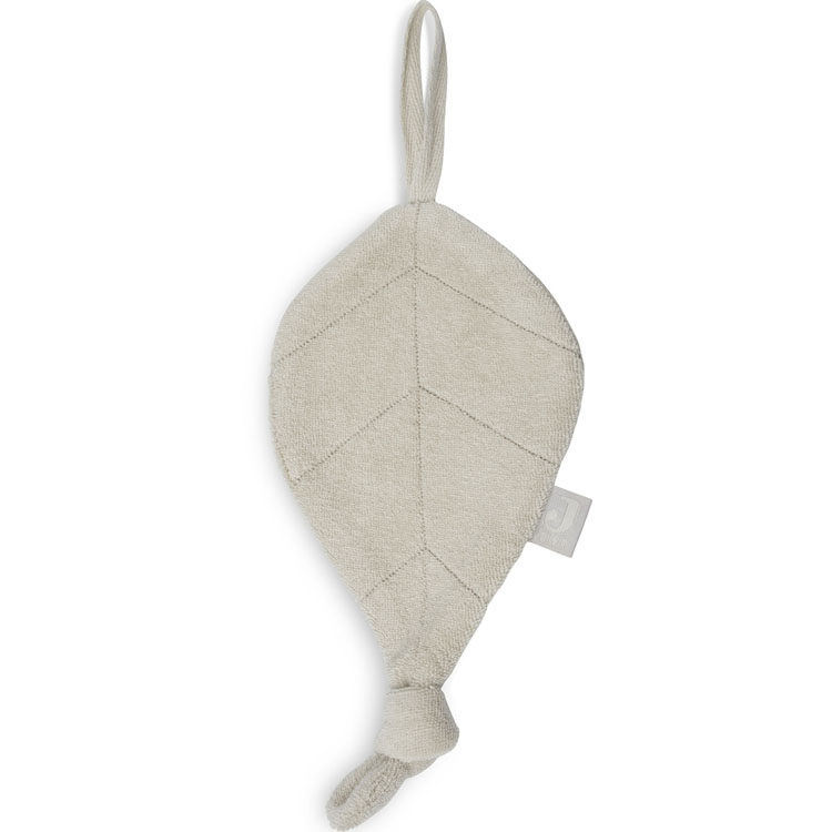 Jollein - Doudou attache sucette feuille Nougat