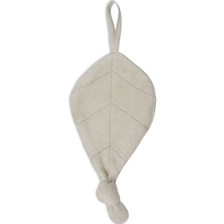Doudou attache sucette feuille Nougat (Jollein) - Image 3