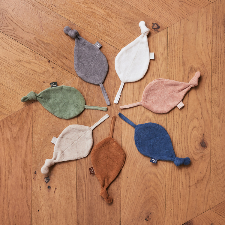 Doudou attache sucette feuille Nougat (Jollein) - Image 2