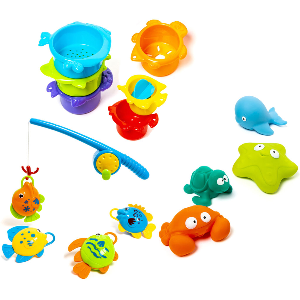 Oxybul - Coffret 15 jouets de bain