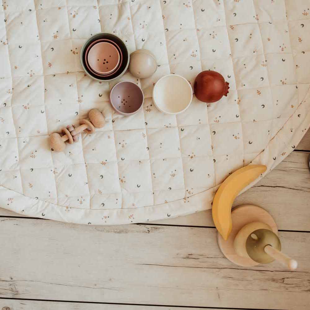 Tapis de jeu nomade 2 en 1 Organic Soft Moon (Play&Go) - Image 6
