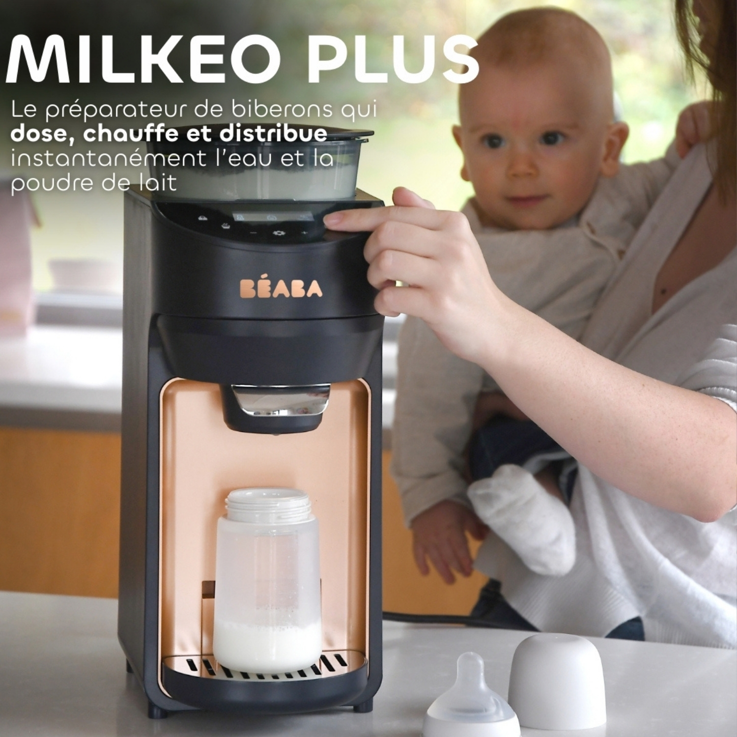 Préparateur de biberons Milkeo Plus Night blue V2 (Béaba) - Image 3