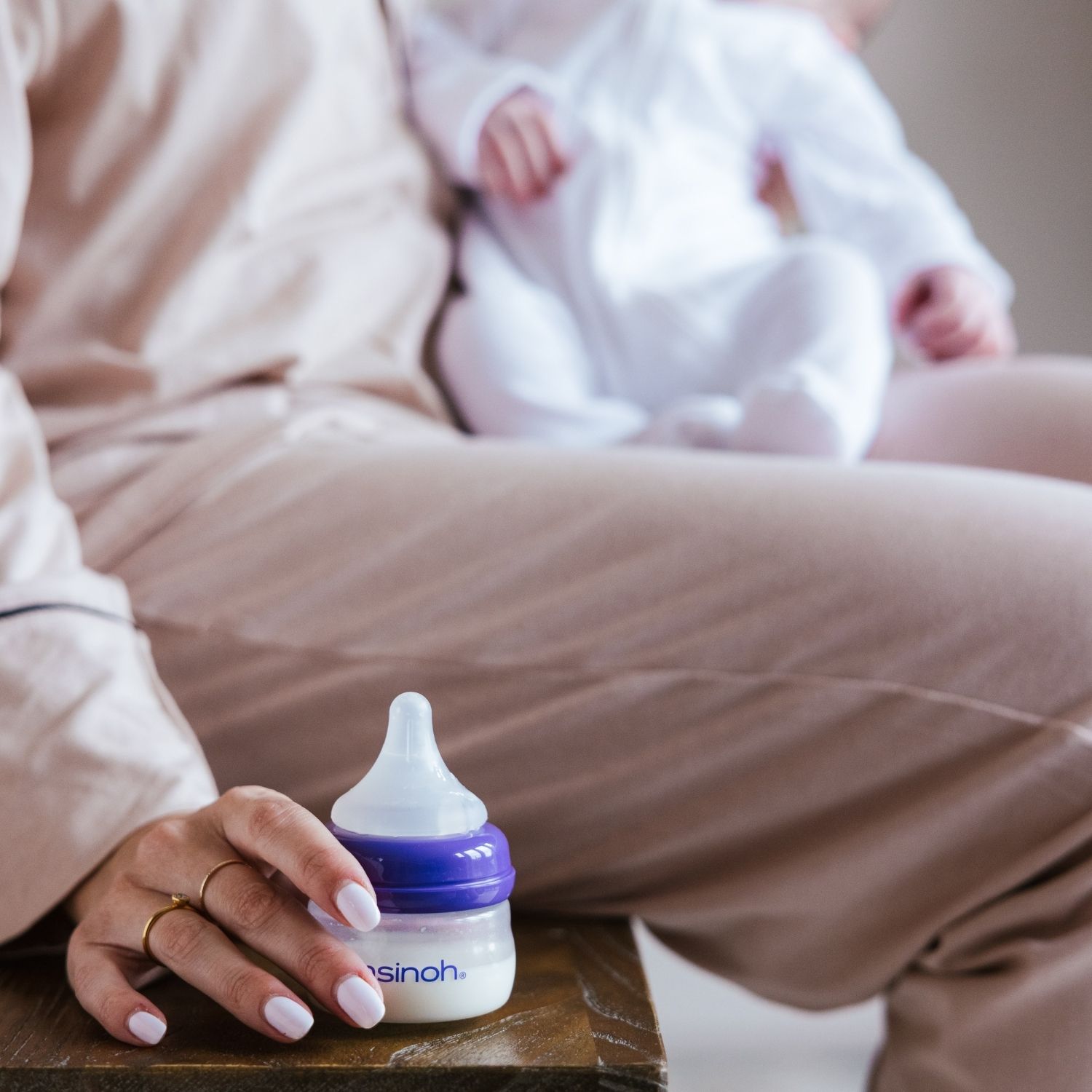 Coffret de naissance biberons et tétines Natural Wave® (60-160 ml) (Lansinoh) - Image 3
