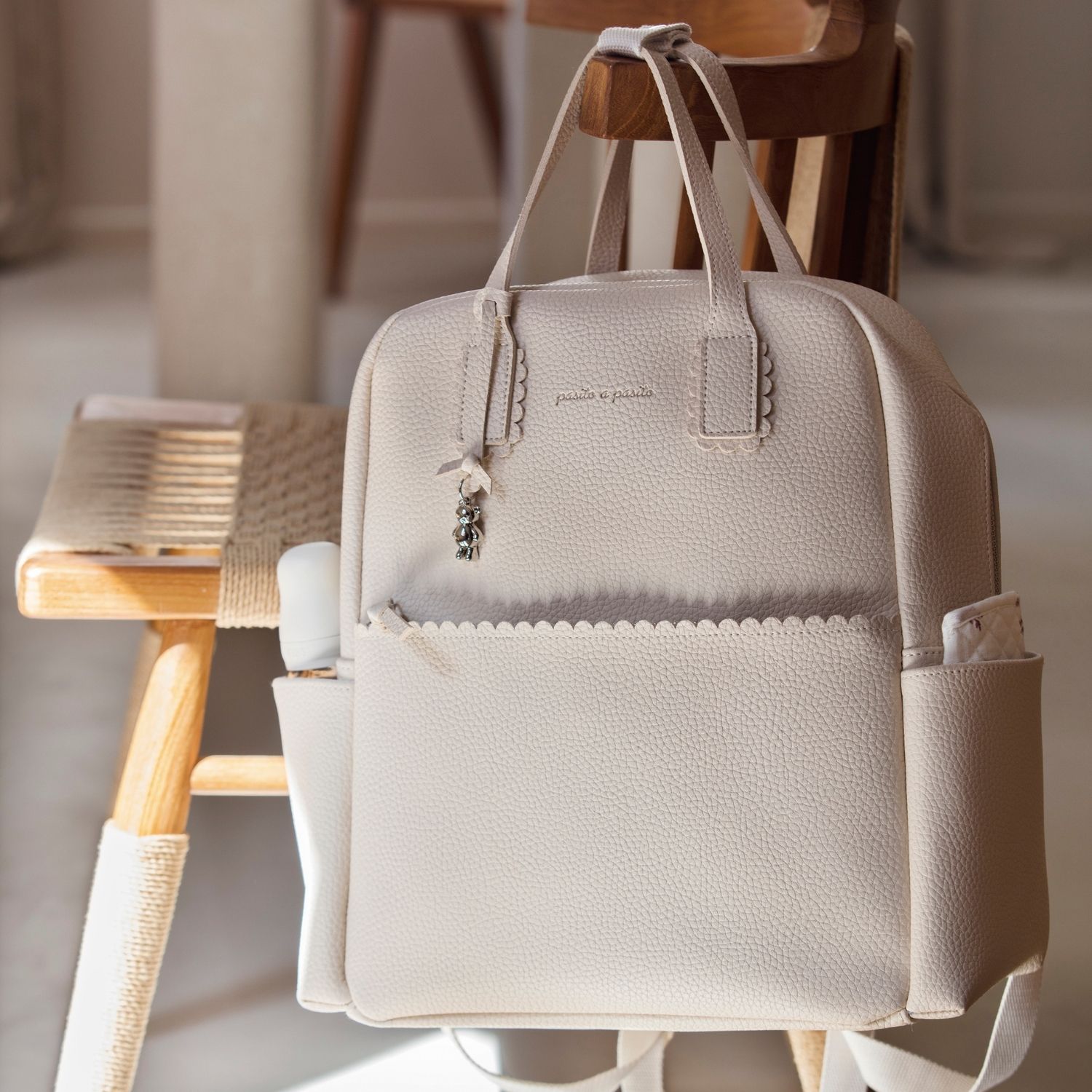 Sac à dos à langer Icon Cream