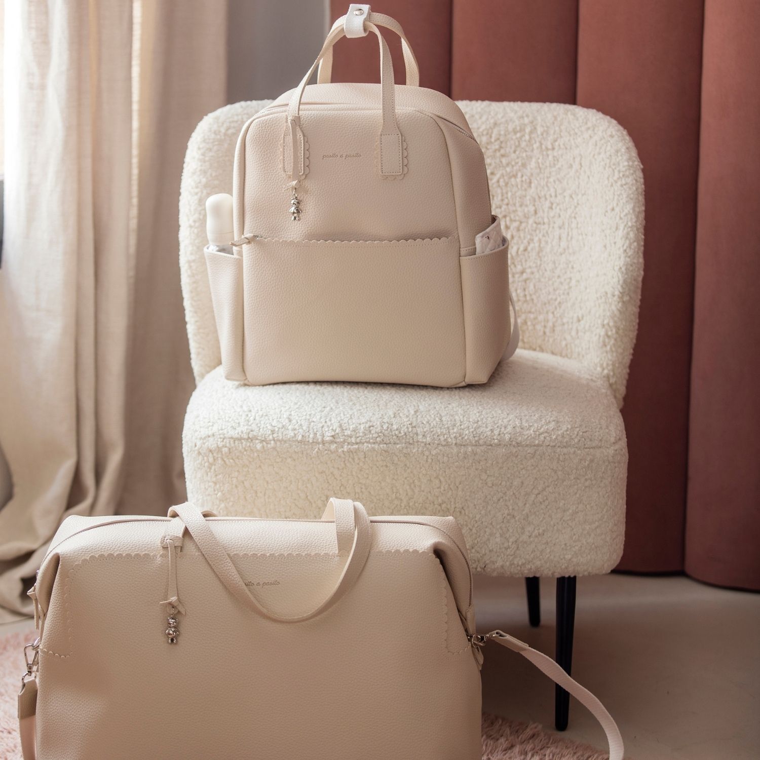 Sac à dos à langer Icon Cream (Pasito a pasito) - Image 3