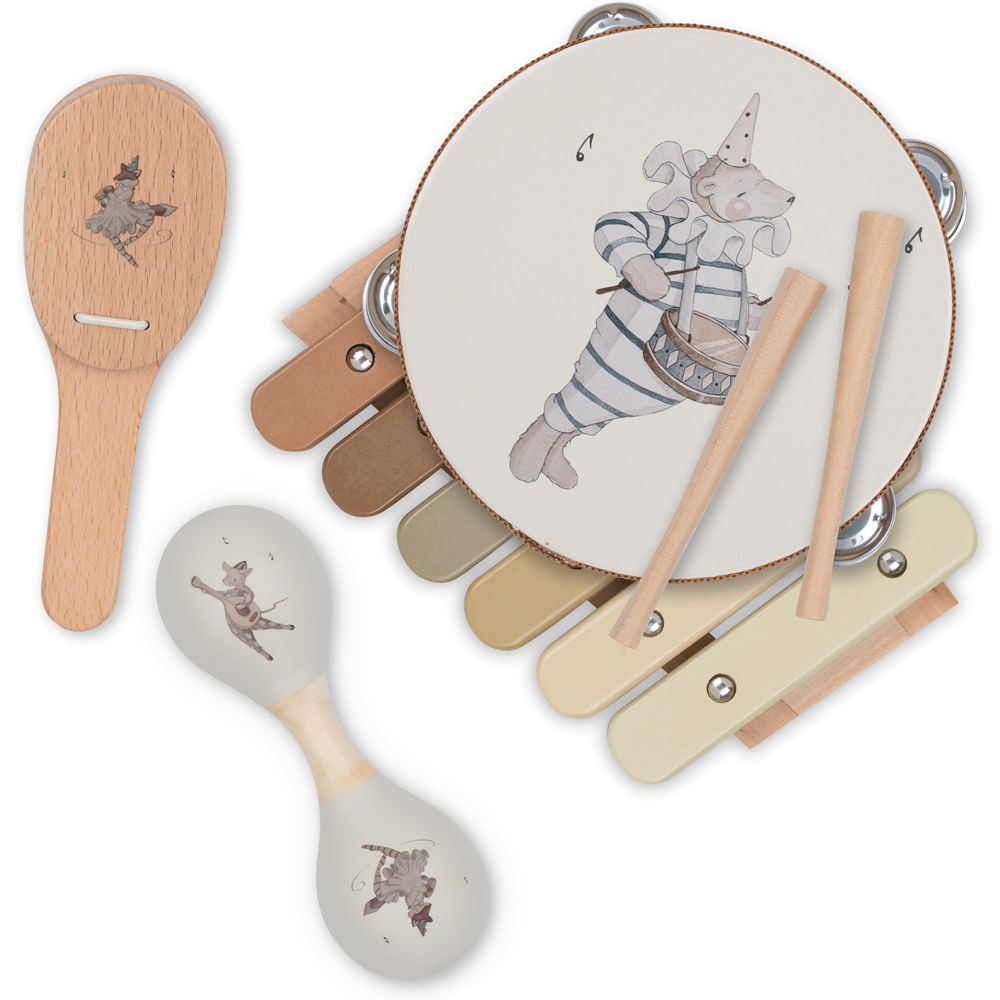 Set musical (4 instruments) (Konges Slojd) - Image 1