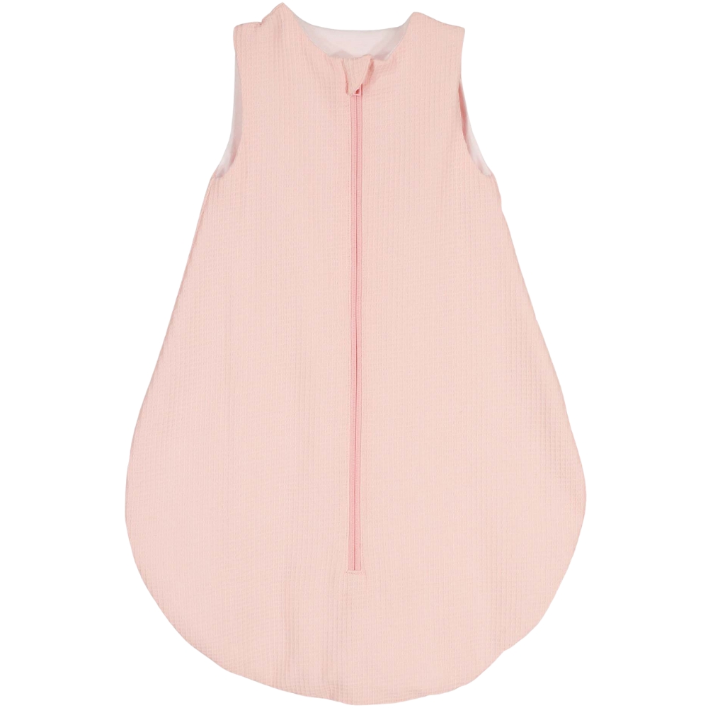TROIS KILOS SEPT Gigoteuse en nid d'abeille rose TOG 0,5 (0-6 mois)