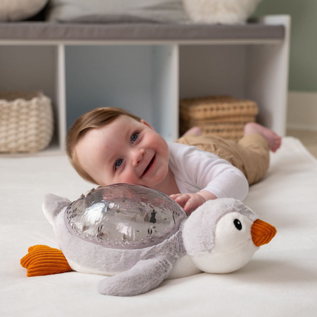 Veilleuse peluche Tranquil Penguin (rechargeable) (Cloud B) - Image 2