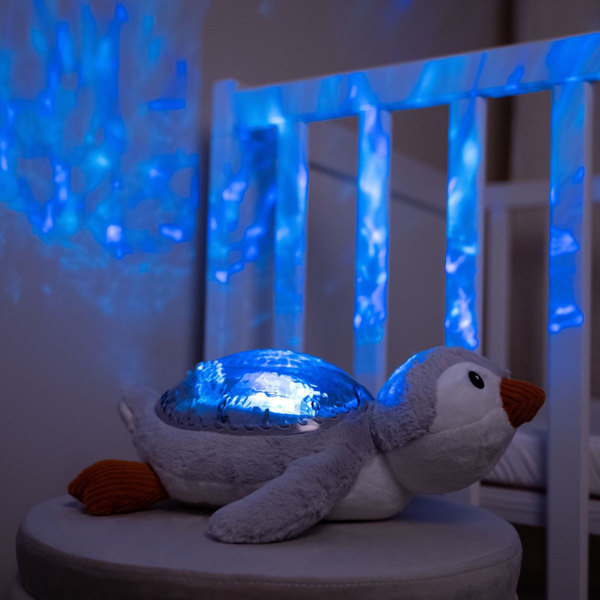 Veilleuse peluche Tranquil Penguin (rechargeable) (Cloud B) - Image 3